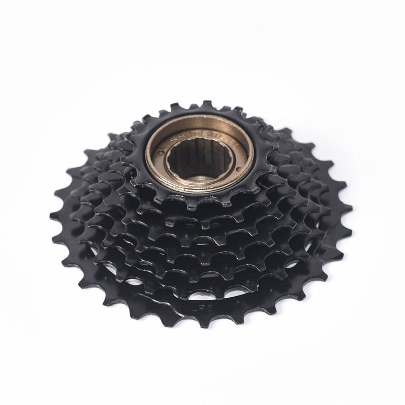 eBikeling 7 Speed Freewheel Bike Sprocket - Premium 14-28 Bicycle Sprocket for Smooth Gear Shifts - Essential Bike Components & Parts, Compatible with 7 Speed Freewheel Systems - Image 3
